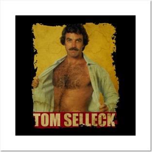 Tom Selleck - NEW RETRO STYLE Posters and Art